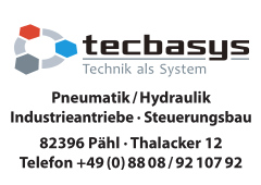 tecbasys Pneumatik/Hydraulik Industrieantriebe Steuerungsbau